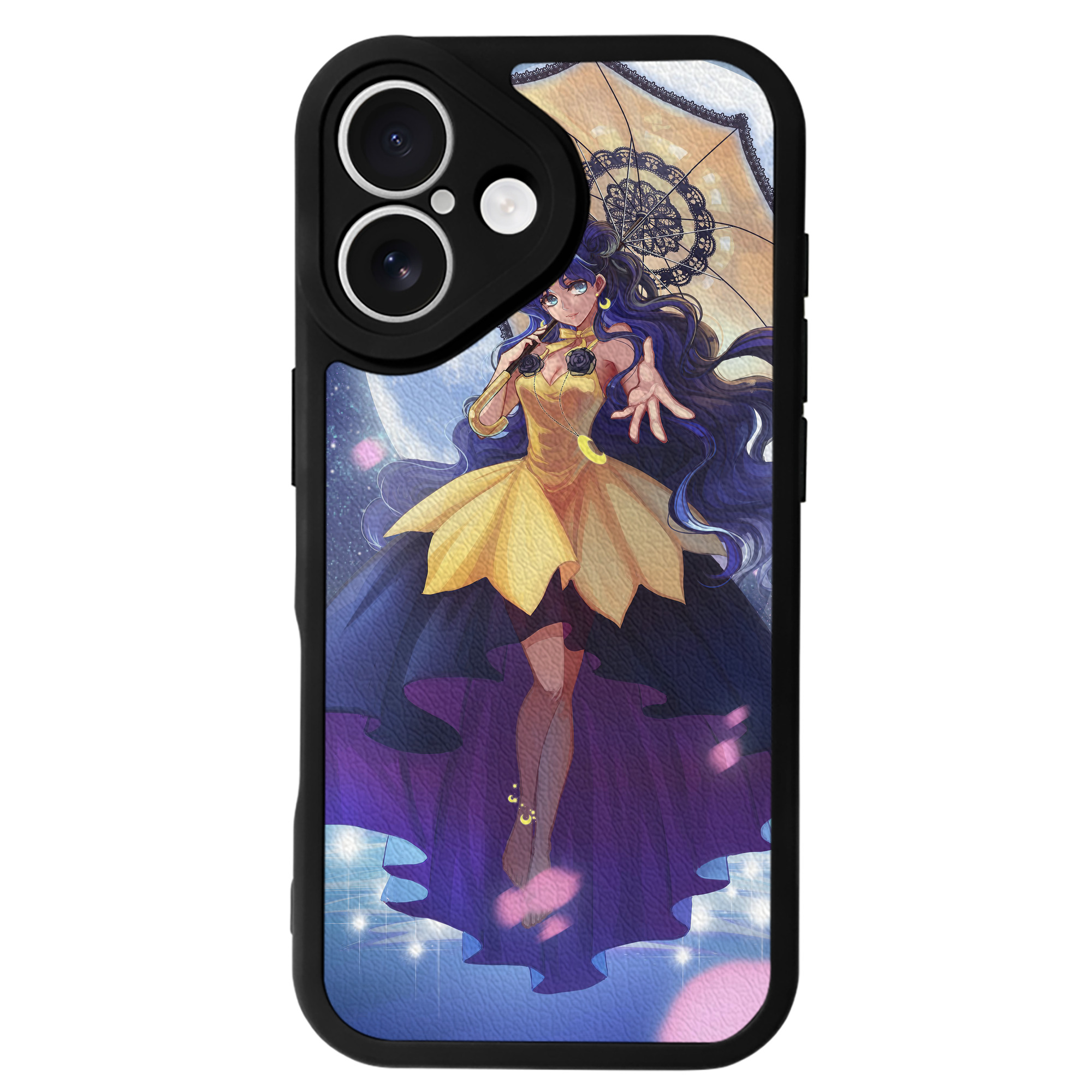 （画像用） 美少女戦士セーラームーン Sailor Moon 【iPhone 16シリーズ対応】シリコンスマホケース（レザー調） 材質：シリコン